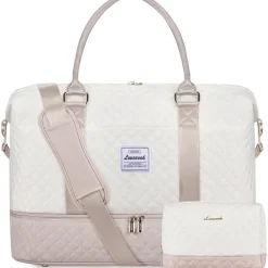 Lovevook Reisetasche Damen Groß Sporttasche Handgepäck mit Schuhfach