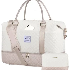 Lovevook Reisetasche Damen Groß Sporttasche Handgepäck mit Schuhfach