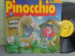 LP auditon Pinocchio Zäpfelkern Geburt Apfelgarten 1 + 2 Collodi Bierbaum Hörspiel