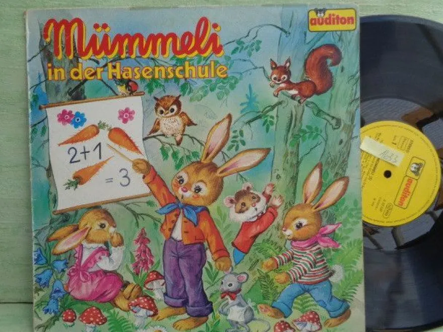 LP Die Hasenfamilie Wackelohr Mümmelinchens Abenteuer Mümmeli Hasenschule