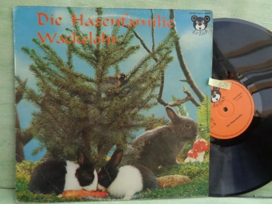 LP Die Hasenfamilie Wackelohr Mümmelinchens Abenteuer Mümmeli Hasenschule