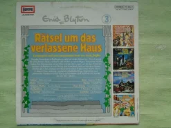 LP Europa Blyton Rätsel um verlassene Haus grüne Hand unterirdischen Gang Hafen