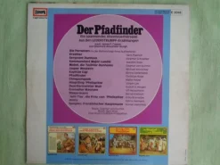 LP Europa Der Pfadfinder Lederstrumpf James F Cooper Eberhard Alexander Burgh Vinyl