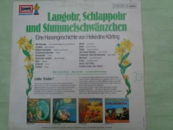LP Europa E2020 Langohr Schlappohr Stummelschwänzchen Hasengeschichte Hörspiel