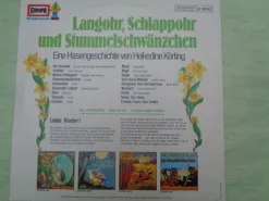 LP Europa E2020 Langohr Schlappohr Stummelschwänzchen Hasengeschichte Hörspiel
