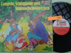 LP Europa E2020 Langohr Schlappohr Stummelschwänzchen Hasengeschichte Hörspiel