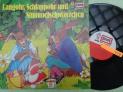 LP Europa E2020 Langohr Schlappohr Stummelschwänzchen Hasengeschichte Hörspiel
