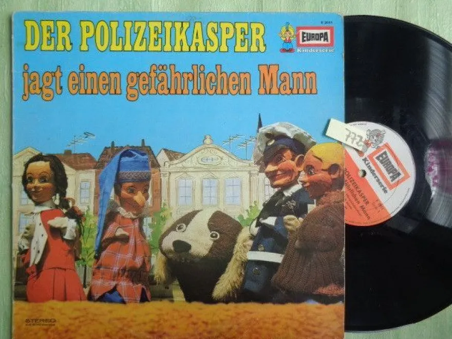 LP Europa Polizeikasper Kasperle ist wieder da Streiche Seppl Pudding Teufel ....