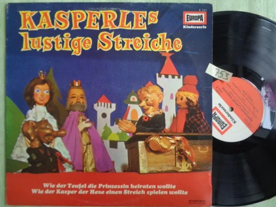 LP Europa Polizeikasper Kasperle ist wieder da Streiche Seppl Pudding Teufel ....