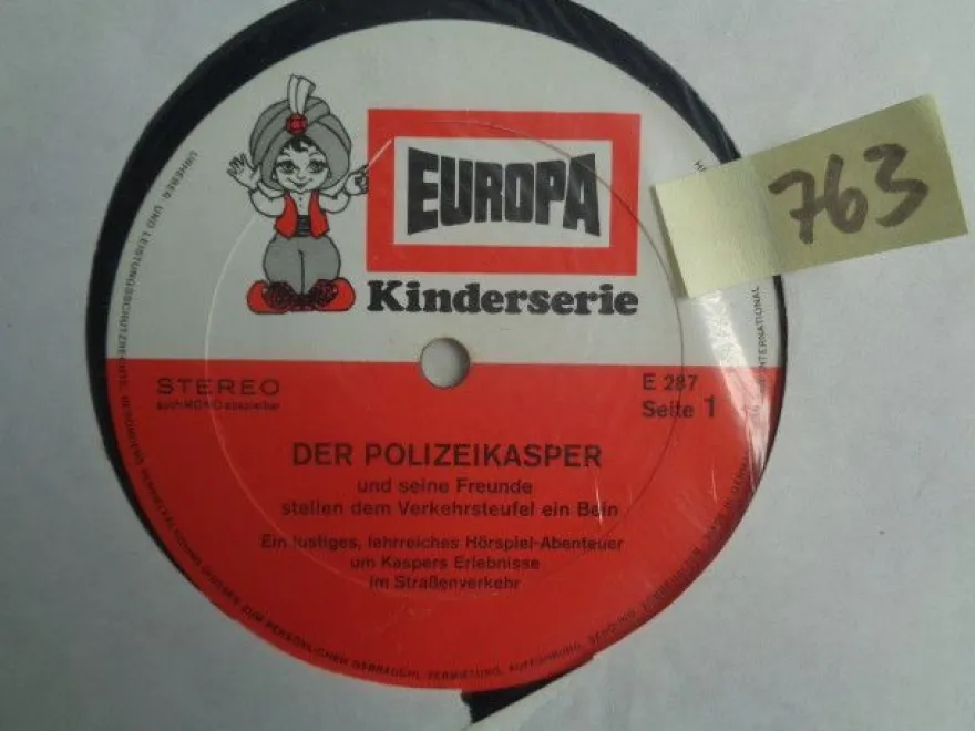LP Europa Polizeikasper Kasperle ist wieder da Streiche Seppl Pudding Teufel ....