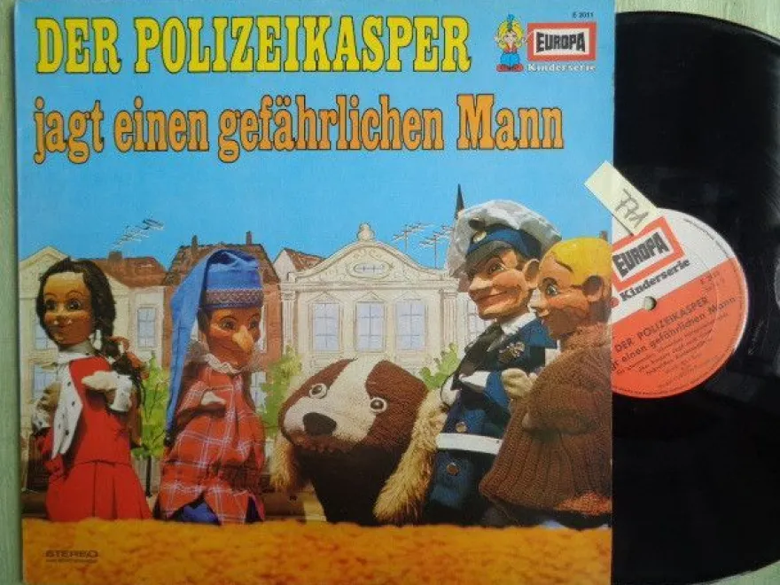 LP Europa Polizeikasper Kasperle ist wieder da Streiche Seppl Pudding Teufel ....