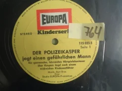 LP Europa Polizeikasper Kasperle ist wieder da Streiche Seppl Pudding Teufel ....