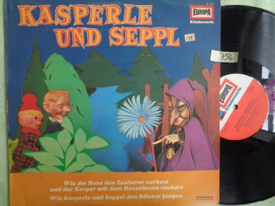 LP Europa Polizeikasper Kasperle ist wieder da Streiche Seppl Pudding Teufel ....