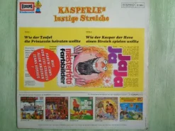 LP Europa Polizeikasper Kasperle ist wieder da Streiche Seppl Pudding Teufel ....