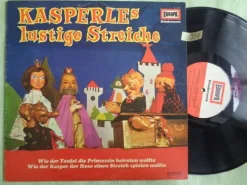 LP Europa Polizeikasper Kasperle ist wieder da Streiche Seppl Pudding Teufel ....