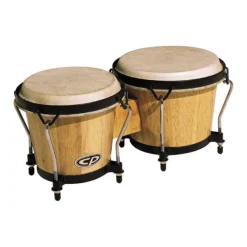 LP Latin Percussion Traditional Bongos Natural