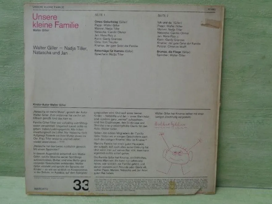 LP Marcato 92880 Unsere kleine Familie Walter & Nadja Giller Natascha & Jan