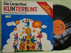 LP Schwann Die Liederfibel Kunterbunt Die Gute Nacht Die Lieder Tonbuch - Auswahl -