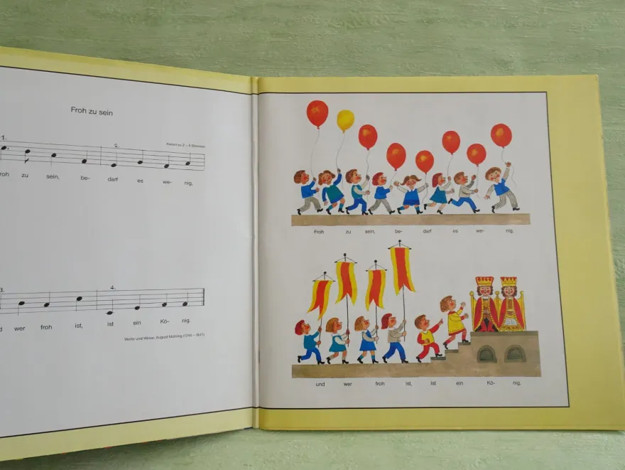 LP Schwann Die Liederfibel Kunterbunt Die Gute Nacht Die Lieder Tonbuch - Auswahl -