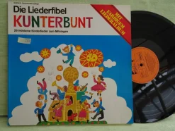 LP Schwann Die Liederfibel Kunterbunt Die Gute Nacht Die Lieder Tonbuch - Auswahl -
