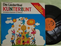 LP Schwann Die Liederfibel Kunterbunt Die Gute Nacht Die Lieder Tonbuch - Auswahl -