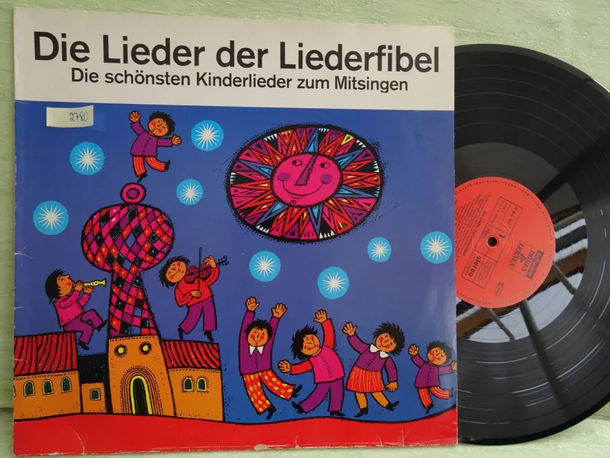 LP Schwann Die Liederfibel Kunterbunt Die Gute Nacht Die Lieder Tonbuch - Auswahl -