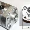 Ölpumpe Pumpe Hydraulikpumpe passend für ATIKA ASP 5,5 Brennholzspalter