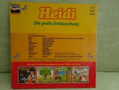 LP Zebra 91.046 Heidi Die große Enttäuschung Scarlett Lubowski Rolf Ell Hörspiel