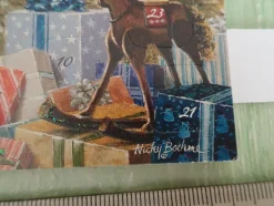 ältere Korsch mini Adventskalender Nicky Boehme Erika Design ua