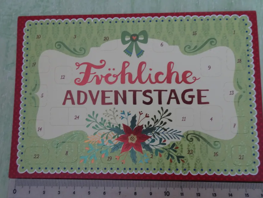ältere SOS Kinderdörfer mini Adventskalender Postkarte Grußkarte Daniela Wittmann ua