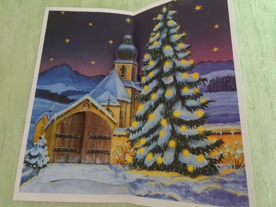 ältere SOS Kinderdörfer mini Adventskalender Postkarte Grußkarte Daniela Wittmann ua