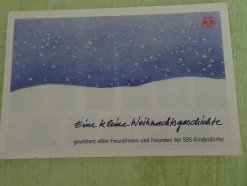 ältere SOS Kinderdörfer mini Adventskalender Postkarte Grußkarte Daniela Wittmann ua
