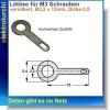 Lötöse, Lötösen versilbert(Ag) für M3 Ø3,2 x 12mm, Dicke 0.5mm, 20St.