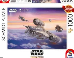 Lucas Film Star Wars The Mandalorian The Escort 1000 Teile Puzzle schmidt spiele