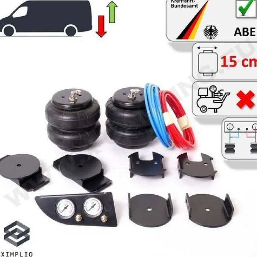 Luftfeder Z6 Zweikreisanlage für Fiat Ducato X250 X290-X295 2014-2021 Reisemobil