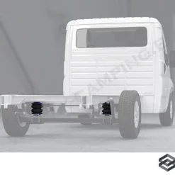 Luftfeder Z6 Zweikreisanlage für Fiat Ducato X250 X290-X295 2014-2021 Reisemobil