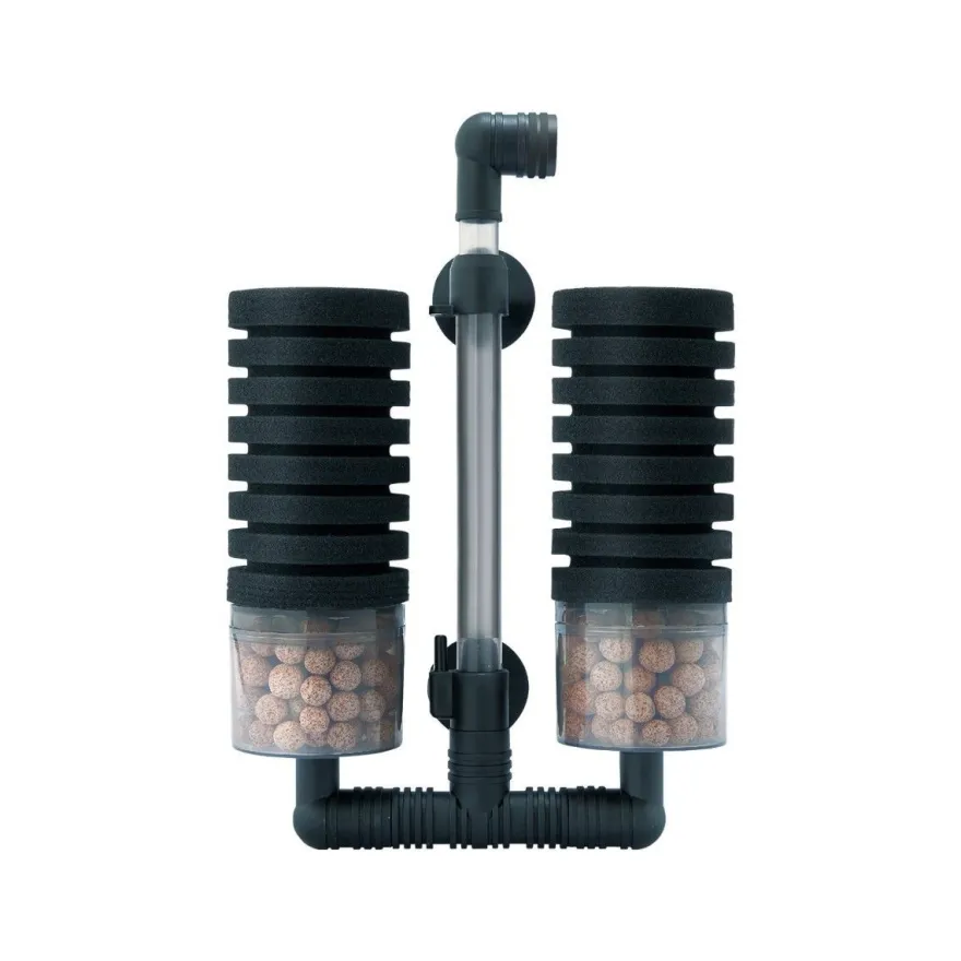 Luftheber Bio-Schwammfilter mit Filterkammern bis 200L Filter Mattenfilter