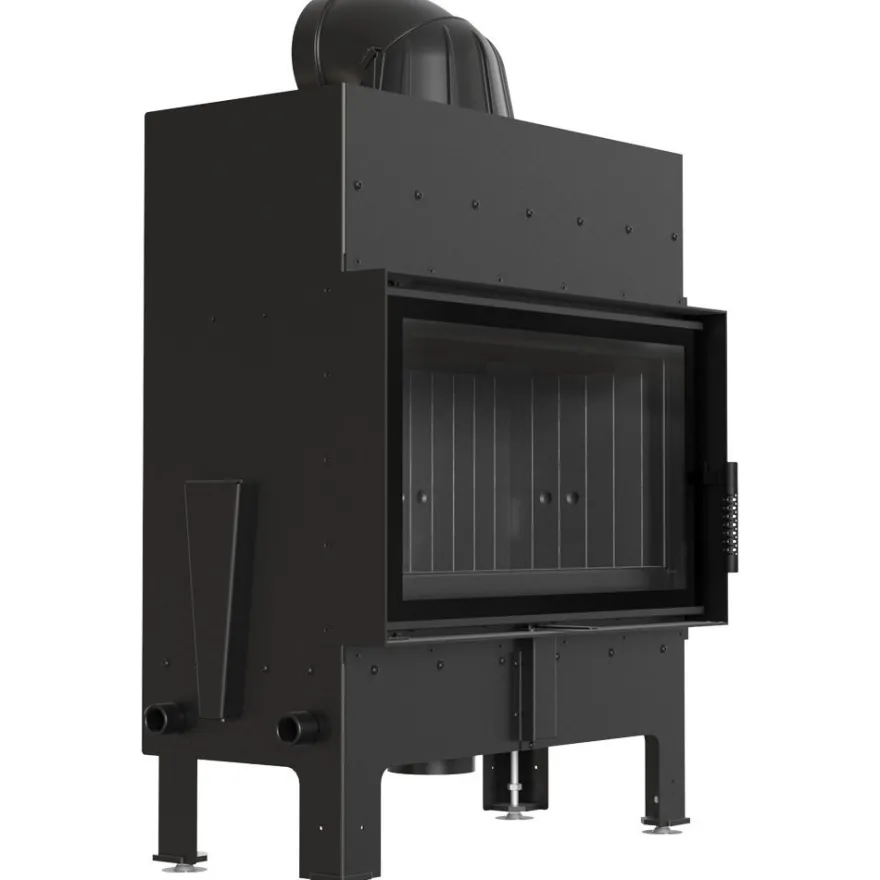 Luftofen FLOKI M einfach mit schwarzem Thermotec und Schließmechanismus