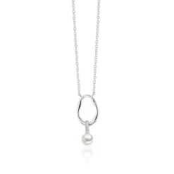 Luna Creation - 216.0958 - Luna-Pearls - Collier - Damen - 925er Silber rhodiniert
