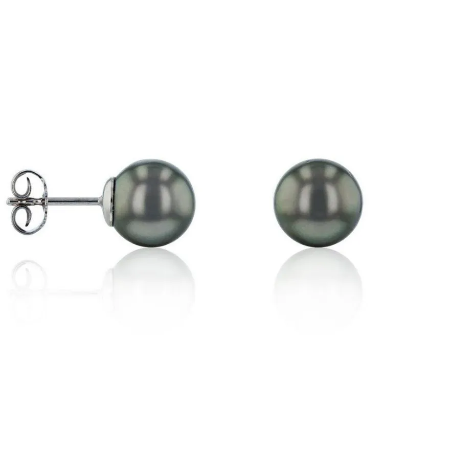 Luna Creation - 313.0592 - Luna-Pearls - Ohrstecker - Damen - 750 Weißgold