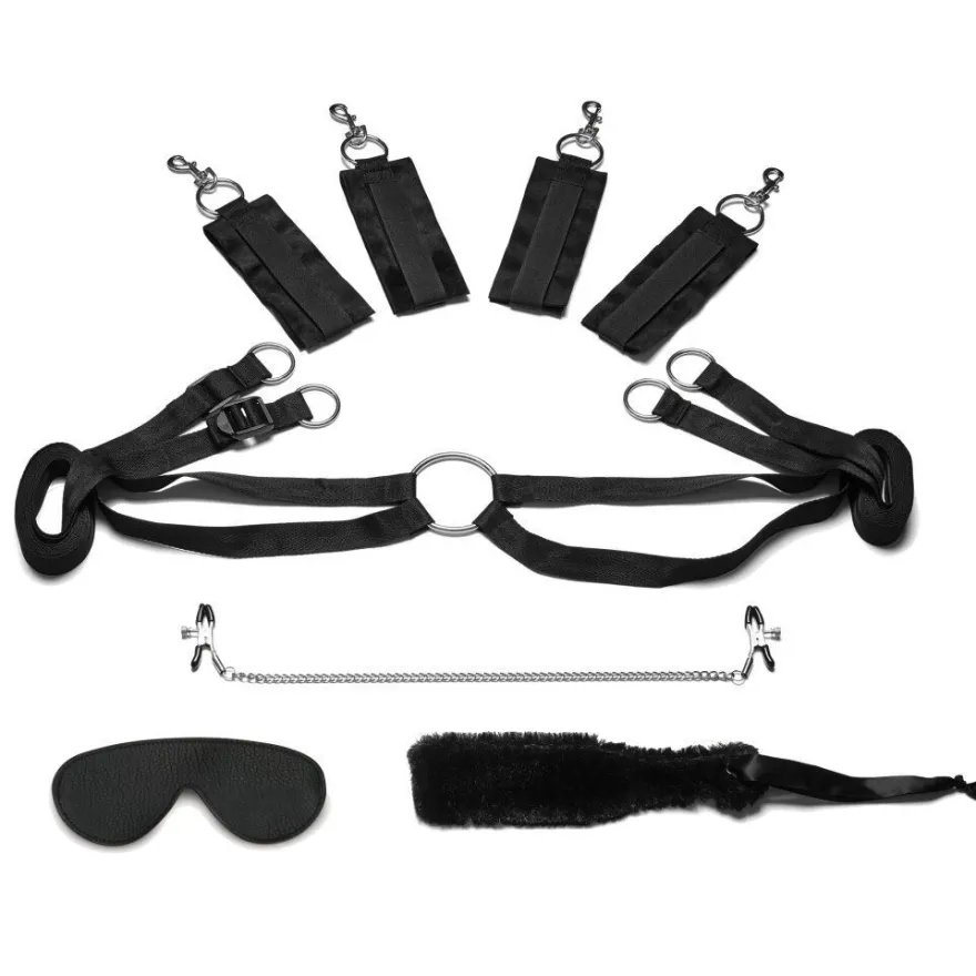 LUX FETISH Bedspreaders Fuzzy Lovers (4pc)