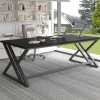 LVB Großer Schreibtisch für Home Office, Büro & Gaming, 180 x 80 cm, Holz