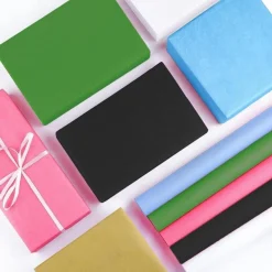 LZRinue 60 Blatt rosa Seidenpapier 35 x 50 cm - Vielseitiges Geschenkpapier für
