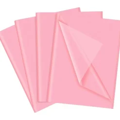 LZRinue 60 Blatt rosa Seidenpapier 35 x 50 cm - Vielseitiges Geschenkpapier für
