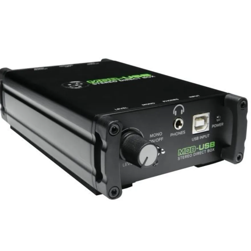 Mackie DI-Box MDB-USB Aktive Direct Box mit Interface-Funktion