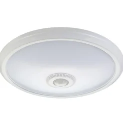 Maclean LED Deckenleuchte MCE131 ACU, Infrarot-Deckenleuchte mit Bewegungsmelder Weiß