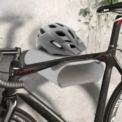 Maclean MC-466 Fahrrad-Wandhalterung Wandfahrradträger Horizontal Belastung 25kg