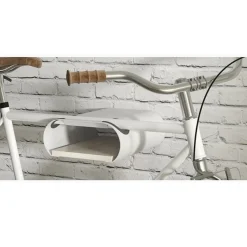 Maclean MC-466 Fahrrad-Wandhalterung Wandfahrradträger Horizontal Belastung 25kg