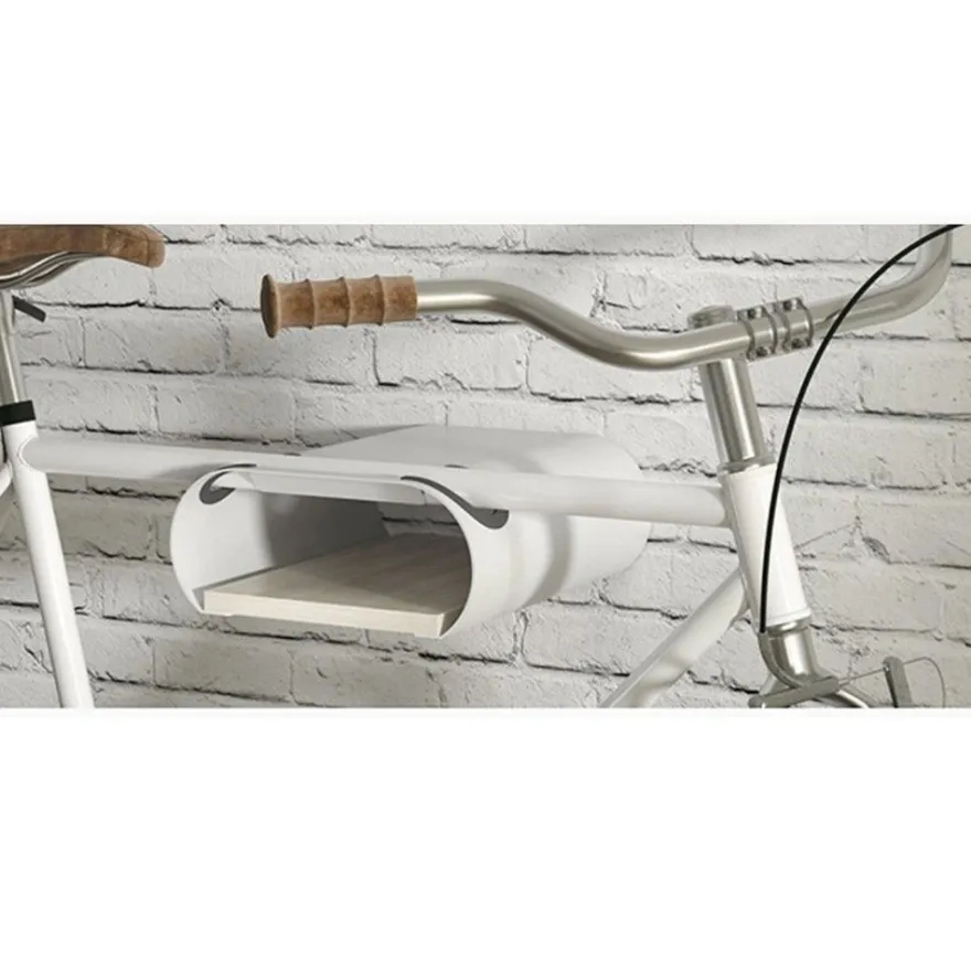 Maclean MC-466 Fahrrad-Wandhalterung Wandfahrradträger Horizontal Belastung 25kg