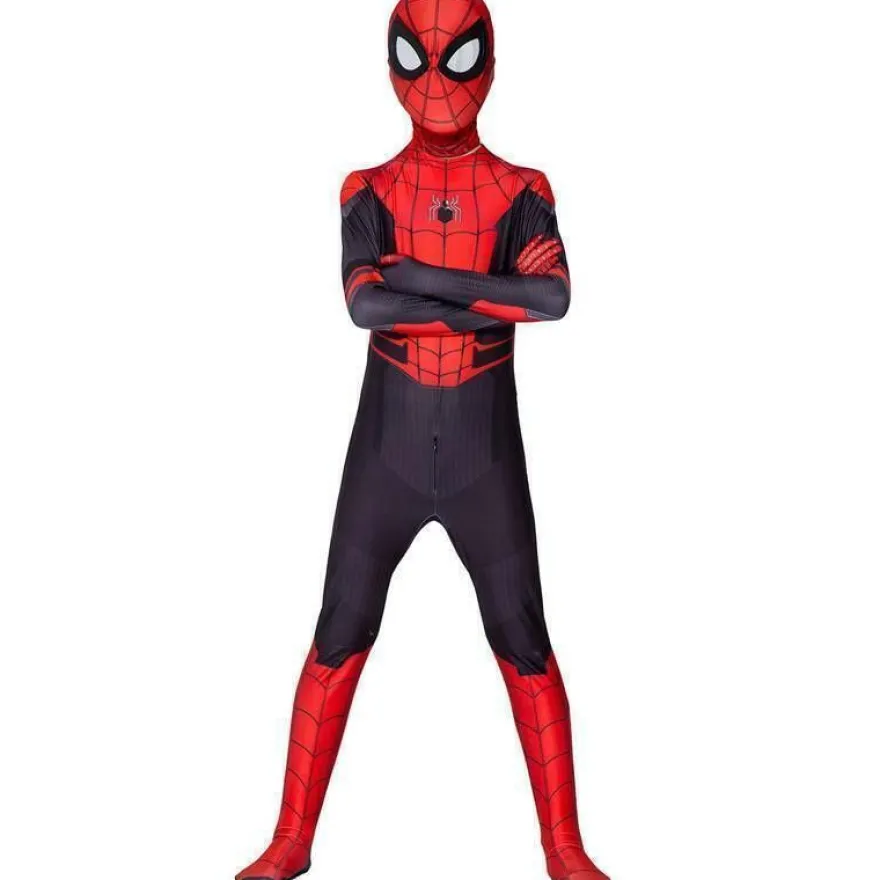Madchen Jungen Spider Man Karneval Cosplay Kostum Kinder Manner Jumpsuit Setâ